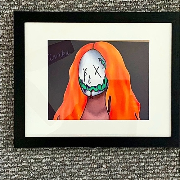 “Olenka” authentic digital print inspired by Colombian singer Karol G by “RDVRK” - Picture 1 of 1